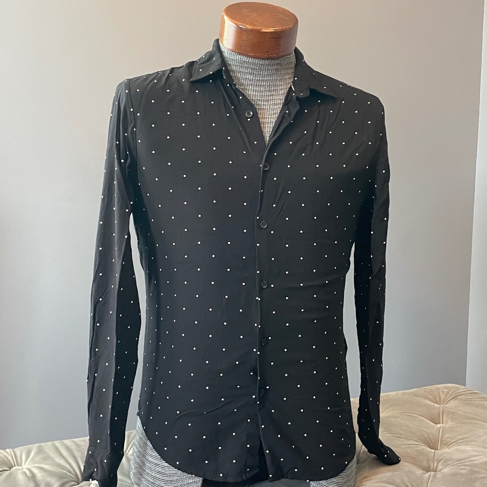 Polka Dot Button Down - image 5